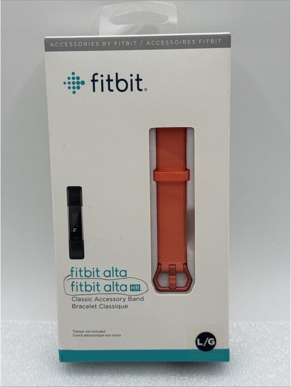 FitBit Classic AccessoryBand Only Alta HR Fitness Tracker Coral Model Size Large